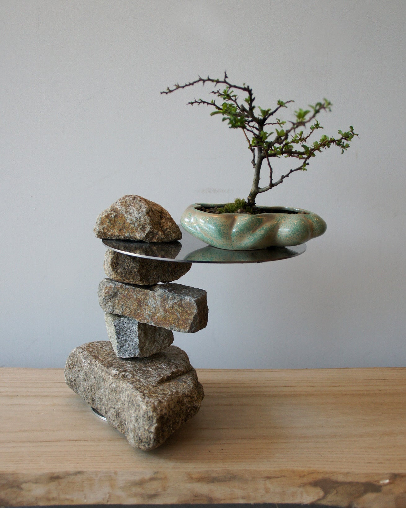 石の台座 その弐 – kokonbonsai