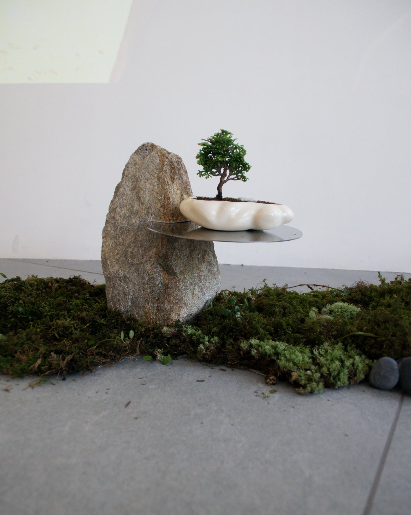 鑑賞石、盆栽石、特大72センチ、盆栽台座石、白い石、 【公式通販】 鑑賞石、盆栽石、特大72センチ、盆栽台座石、白い石、 【公式通販】